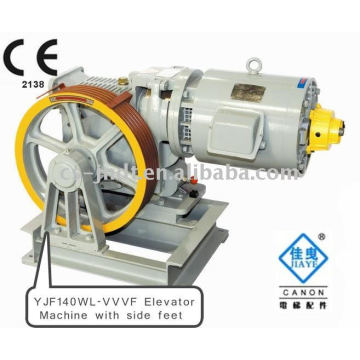 YJF160WL-VVVF Passenger Elevator Parts With Side Feet